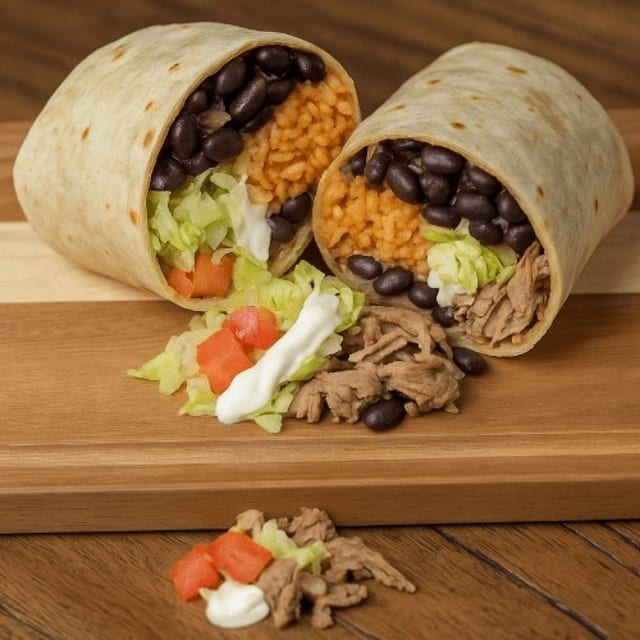Carnitas Burrito.