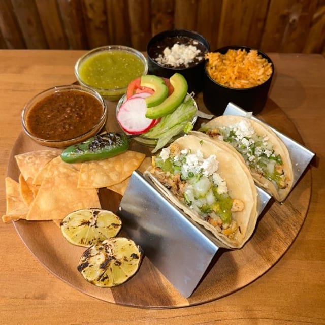 Chicken Tacos.