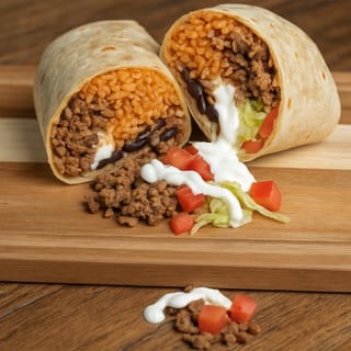 Carne Picada Burrito (Beef)