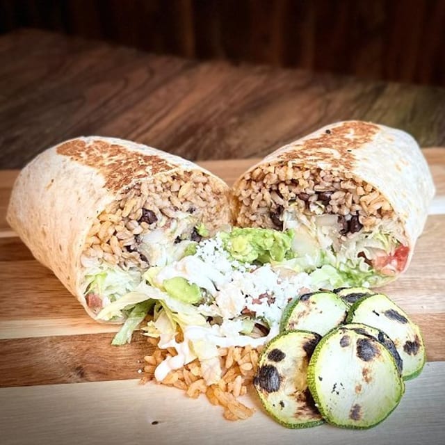 Vegetarian Burrito.