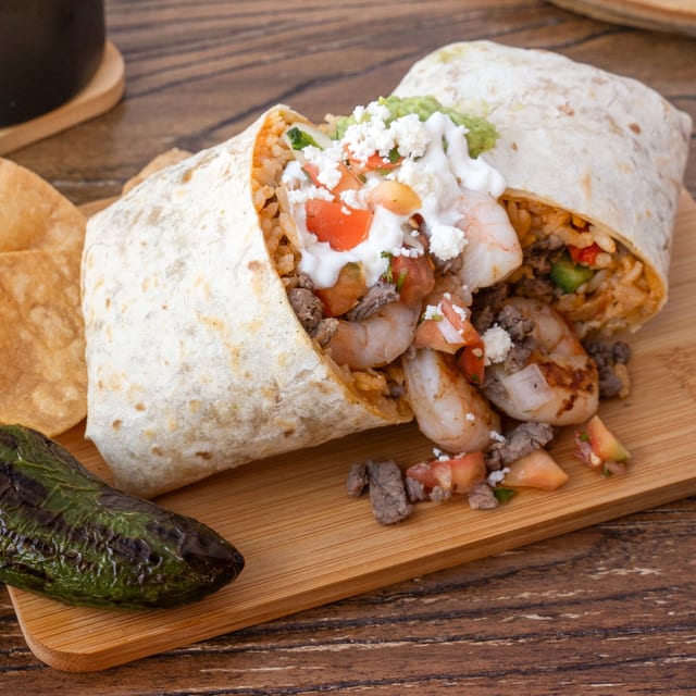 Surf and Turf Burritos.