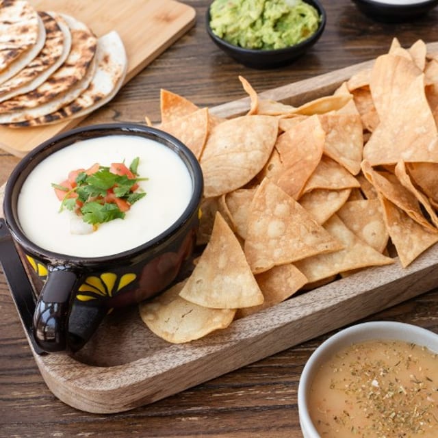 Melted Queso Dip.