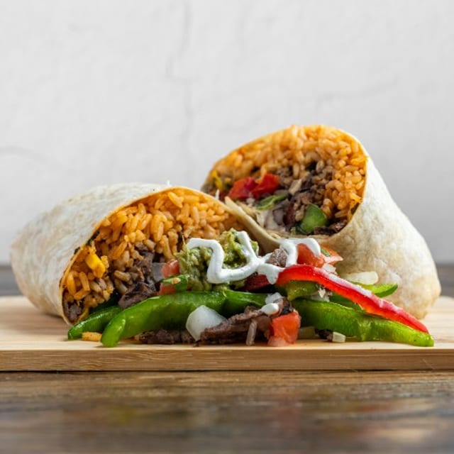 Fajita Burrito.