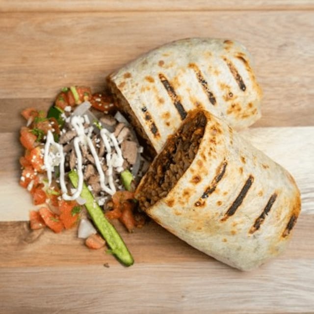 Carne Asada Burrito.