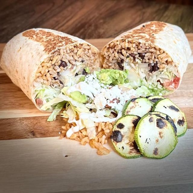 Vegetarian Burrito.