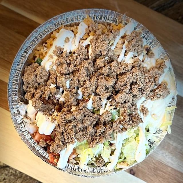 Carne Picada Salad.