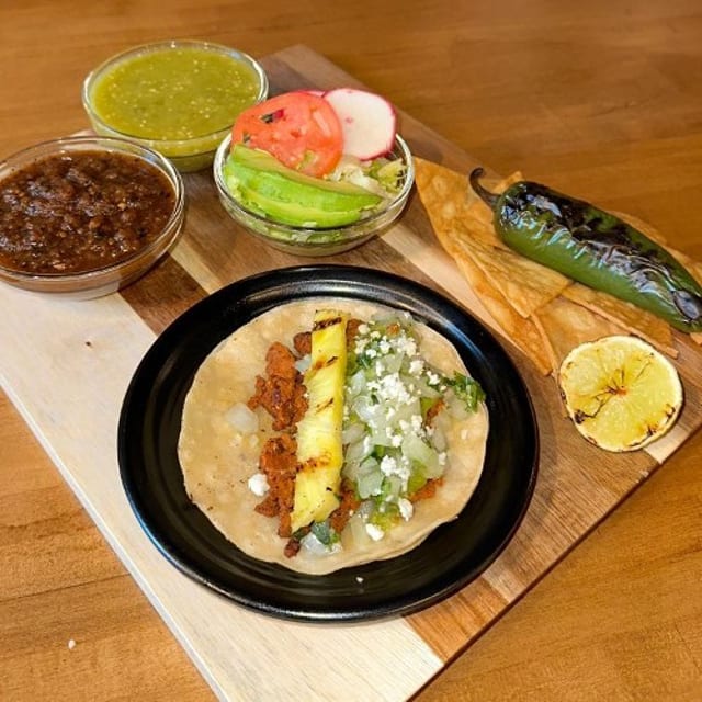 Al Pastor Single Taco.