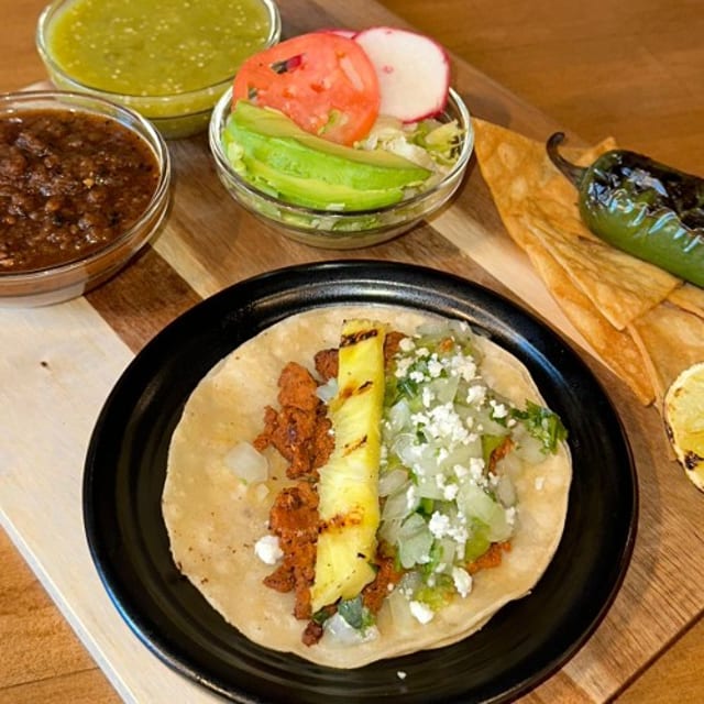 Al Pastor Single Taco.