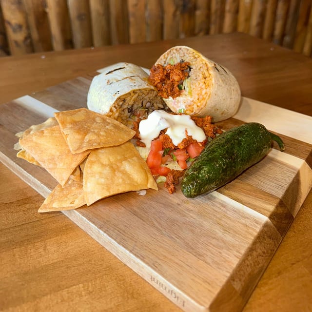 Al Pastor Burrito.