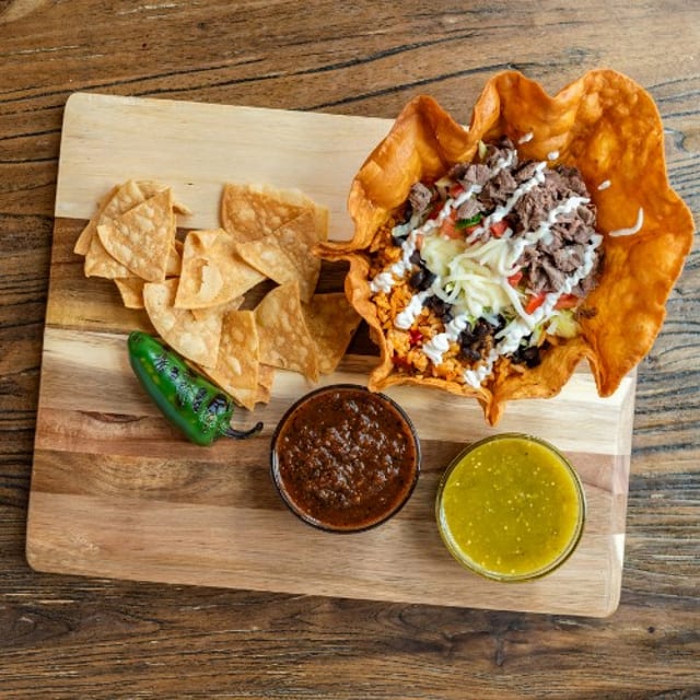 Fajita Salad.