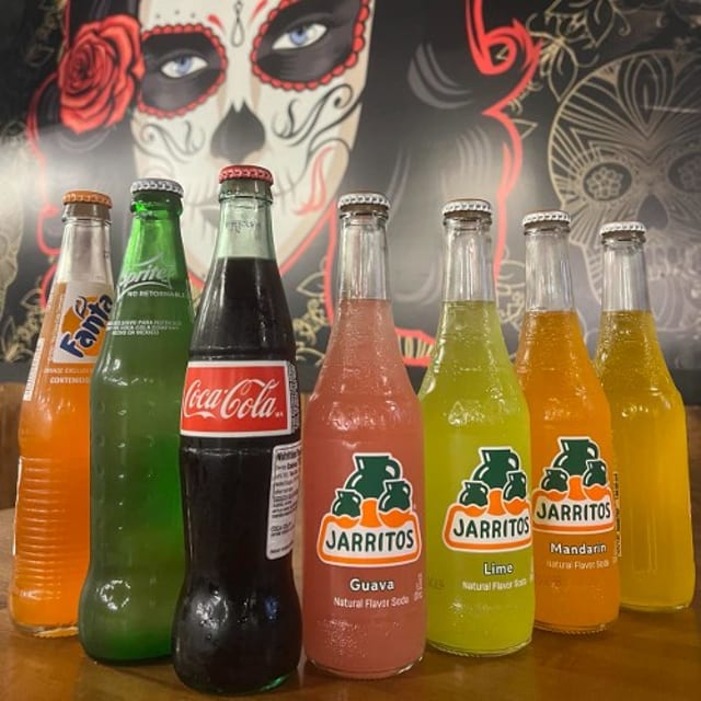 Imported Mexican Bottled Sodas.