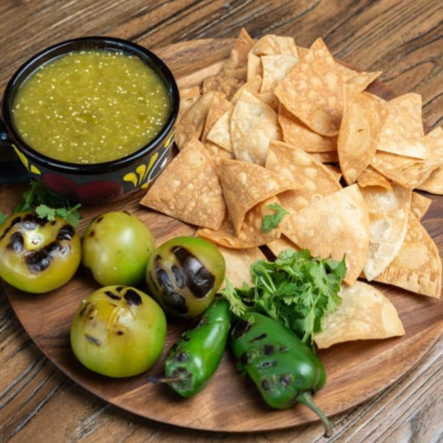 Salsa and Chips.