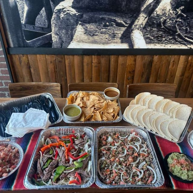 Taco Bar Fiesta.