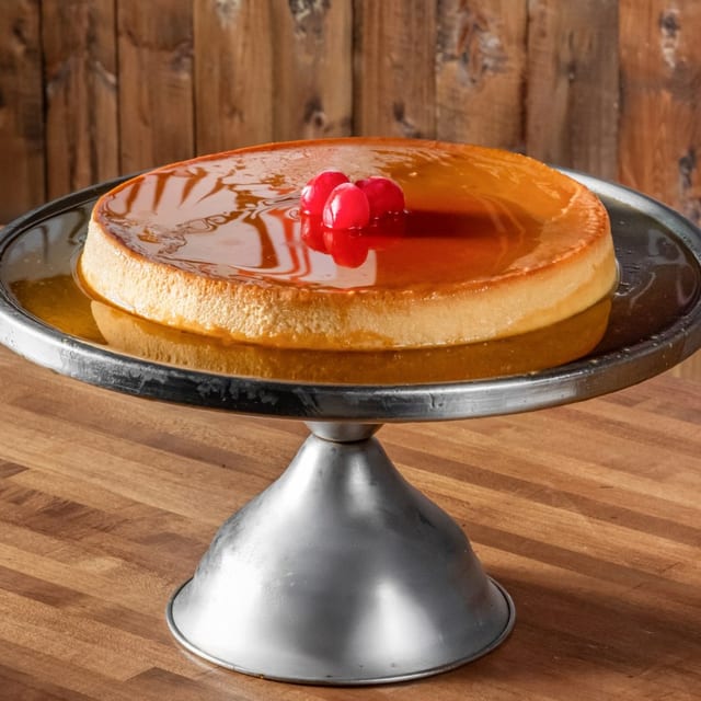 Classic Mexican Flan.