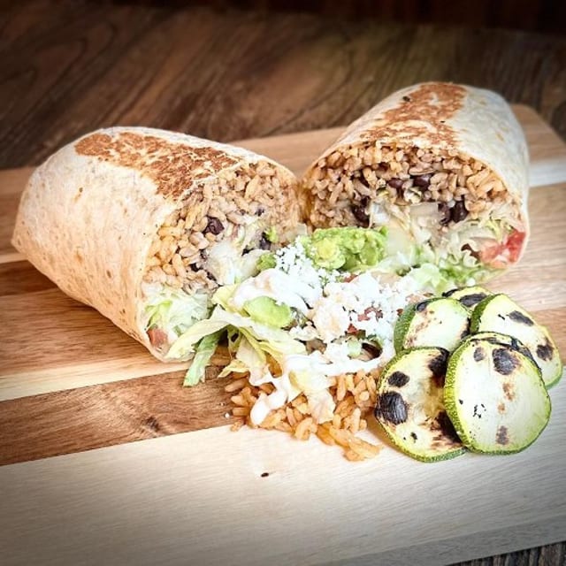 Vegetarian Burrito.
