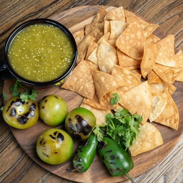Salsa and Chips.
